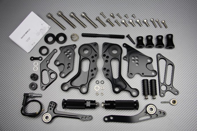 Platines Commandes Reculées nombreuses DUCATI MONSTER Platines Commandes Reculées nombreuses DUCATI MONSTER