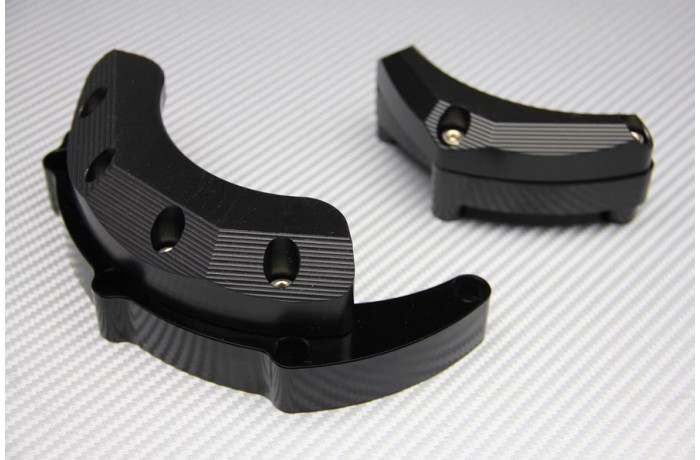 Tampons de protection Carters Moteur Design 2 YAMAHA MT09 / TRACER / XSR / NKEN 900 2013 - 2023