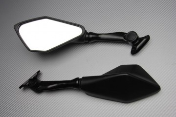 Pair of Aftermarket Rearview Mirrors for Kawasaki ZX6R & Ninja 300 400 650