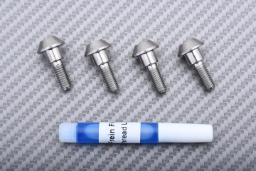 Tornillos de titanio para discos de freno trasero específicos para YAMAHA M6 X P1.00 X 20 MM