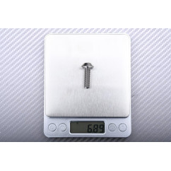 Vis en titane pour disque de frein avant spécifique pour YAMAHA M8 X P1.25 X 25 MM