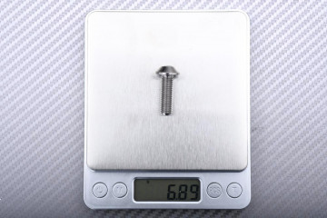 Tornillos de titanio para discos de freno trasero específicos para YAMAHA M8 X P1.25 X 25 MM