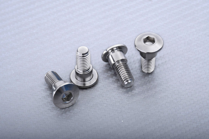 Tornillos de titanio para discos de freno delantero específicos para SUZUKI M8 X P1.25 X 21 MM
