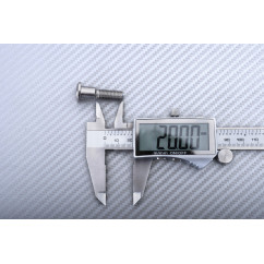 Tornillos de titanio para discos de freno delantero específicos para SUZUKI M8 X P1.25 X 33 MM