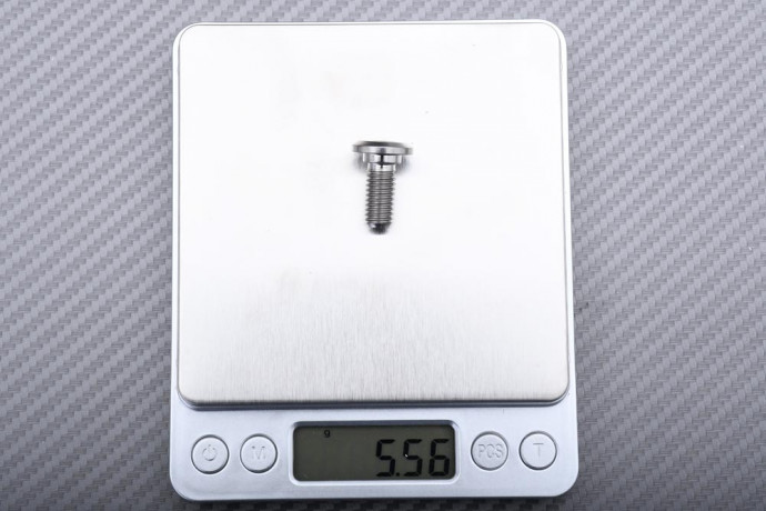 Vis en titane pour disque de frein arrière spécifique pour Triumph M8 X P1.25 X 18 MM Vis en titane pour disque de frein arrière spécifique pour Triumph M8 X P1.25 X 18 MM