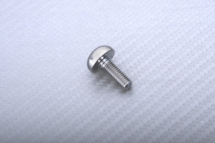 Vis en titane pour disque de frein avant spécifique pour HONDA M6 X P1.00 X 17 MM Vis en titane pour disque de frein avant spécifique pour HONDA M6 X P1.00 X 17 MM