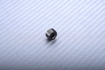 Tornillos de titanio sin cabezal para eje de plaqueta de freno trasero HONDA M10 X P1.00 X 5.7 MM