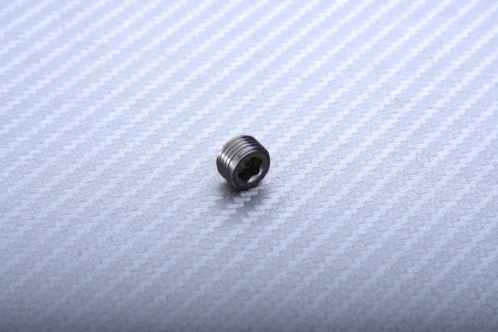 Vis titane sans tête pour axe de plaquette de frein avant SUZUKI M10 X P1.00 X 5.7 MM