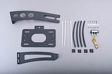Porta-matrícula lateral especifico AVDB HONDA SHADOW VT 600 1988 - 2000