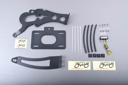 Support de plaque latéral spécifique AVDB  KAWASAKI VULCAN VN 800 1995 - 2006