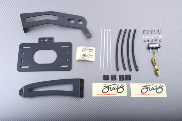 Porta-matrícula lateral especifico AVDB YAMAHA VIRAGO XV 535 / 750 / 1100 1986 - 2003