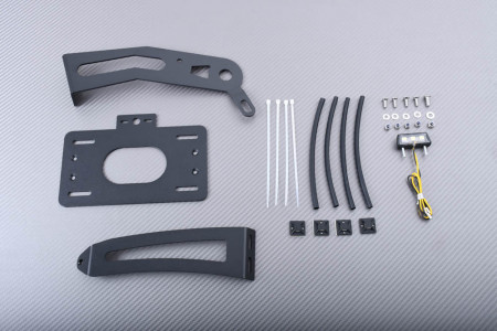 Porta-matrícula lateral especifico AVDB YAMAHA VIRAGO XV 535 / 750 / 1100 1986 - 2003