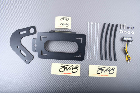 Porta-matrícula lateral especifico AVDB TRIUMPH STREET TWIN 900 / SPEED / BONNEVILLE / BOBBER 2016 - 2024