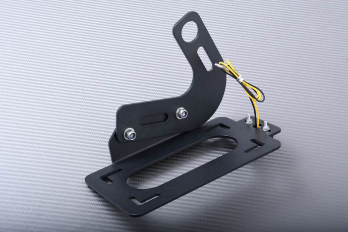 Porta-matrícula lateral especifico AVDB TRIUMPH STREET TWIN 900 / SPEED / BONNEVILLE / BOBBER 2016 - 2024