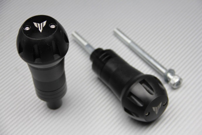 Tampons / Roulettes de protection YAMAHA MT09 2013 / 2016, XSR 900 et MT09 Tracer