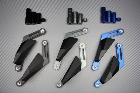 Tamponi protezioni  / paratelaio  YAMAHA MT09 tutte le versioni & XSR 900