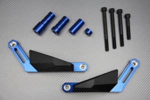 Pair of Frame Sliders / Crash Pads for YAMAHA MT09 / FZ09 & XSR 900 Pair of Frame Sliders / Crash Pads for YAMAHA MT09 / FZ09 & XSR 900