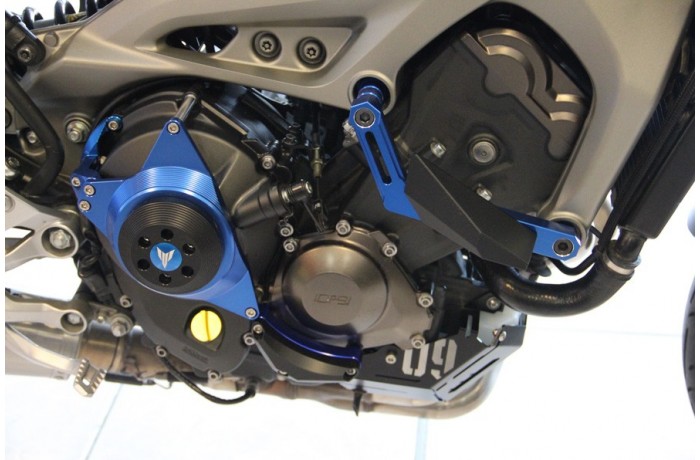 Pair of Frame Sliders / Crash Pads for YAMAHA MT09 / FZ09 & XSR 900 Pair of Frame Sliders / Crash Pads for YAMAHA MT09 / FZ09 & XSR 900