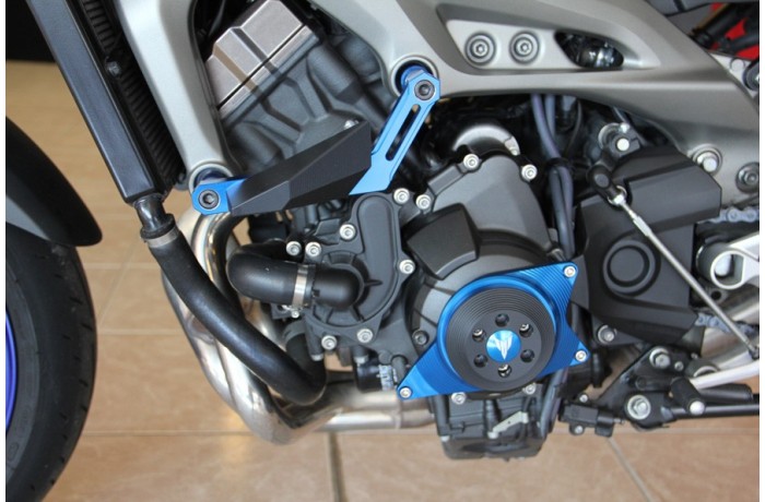 Pair of Frame Sliders / Crash Pads for YAMAHA MT09 / FZ09 & XSR 900 Pair of Frame Sliders / Crash Pads for YAMAHA MT09 / FZ09 & XSR 900