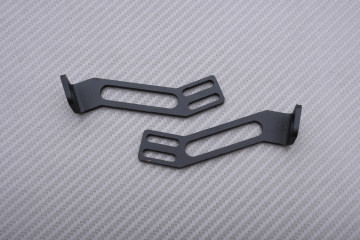 Portamatrícula universal reclinable
