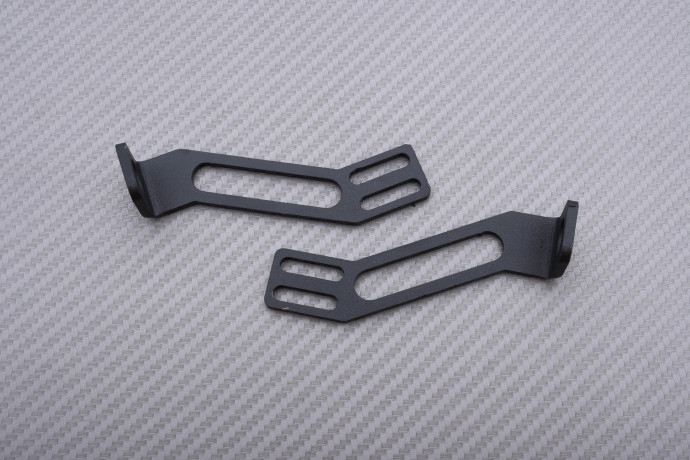 Portamatrícula universal reclinable