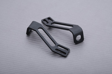 Portamatrícula universal reclinable