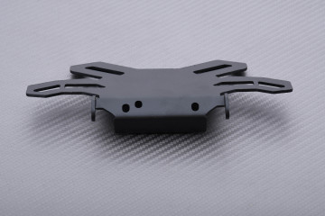 Portamatrícula universal reclinable