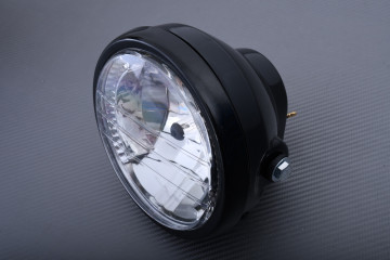 Optique / Phare Rond Universel avec clignotants intégrés