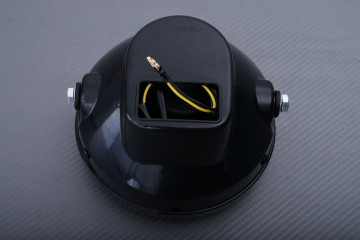 Adaptable Universal Round Headlight with integrated turn signals
