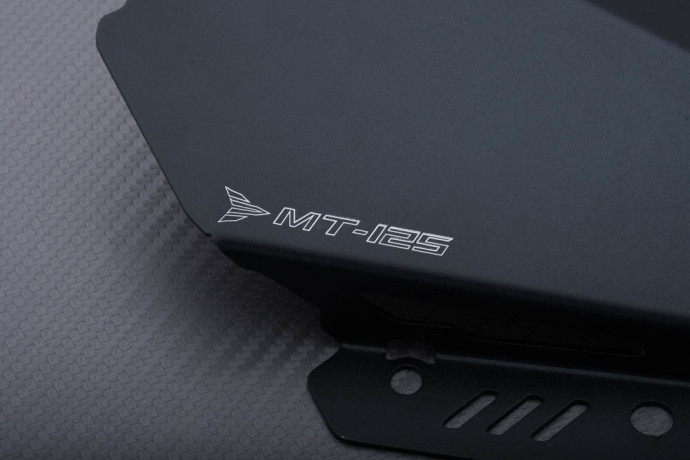 Bulle en aluminium anodisé YAMAHA MT-125 2020 - 2024 Bulle en aluminium anodisé YAMAHA MT-125 2020 - 2024