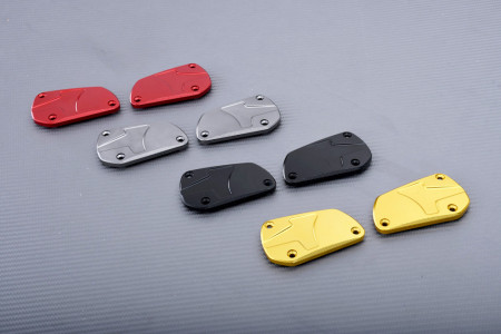Paire de bouchons bocal liquide de frein et embrayage Moto Guzzi AUDACE / ELDORADO / CALIFORNIA / MGX 21 2015 - 2022