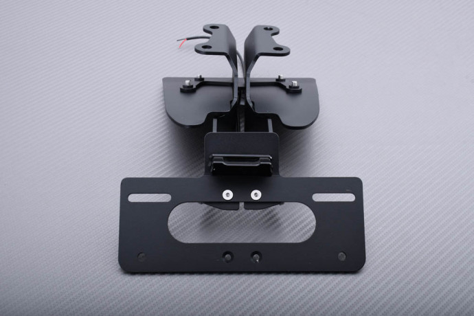 Support de plaque spécifique AVDB TRIUMPH SPEED TRIPLE 1050 R / S / RS 2016 - 2020 Support de plaque spécifique AVDB TRIUMPH SPEED TRIPLE 1050 R / S / RS 2016 - 2020