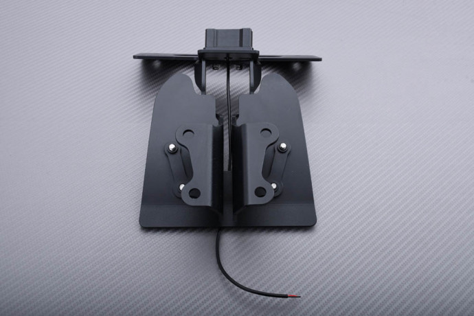 Support de plaque spécifique AVDB TRIUMPH SPEED TRIPLE 1050 R / S / RS 2016 - 2020 Support de plaque spécifique AVDB TRIUMPH SPEED TRIPLE 1050 R / S / RS 2016 - 2020