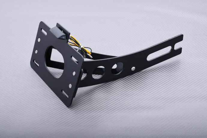 Support de plaque latéral spécifique AVDB HONDA SHADOW VT 600 1988 - 2000 Support de plaque latéral spécifique AVDB HONDA SHADOW VT 600 1988 - 2000