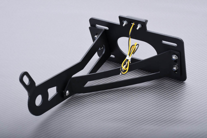 Porta-matrícula lateral especifico AVDB YAMAHA VIRAGO XV 535 / 750 / 1100 1986 - 2003