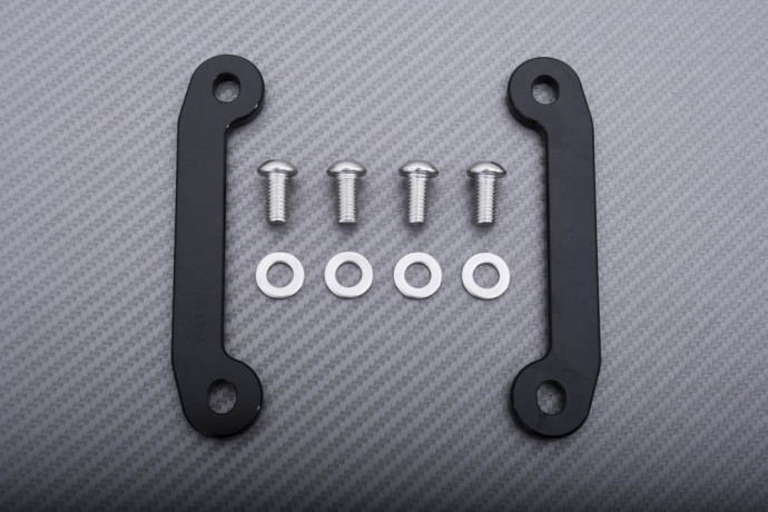 Obturadores estriberas reposapiés de pasajero de aluminio DUCATI MONSTER 821 / 1200 / SUPERSPORT 939 / 950 2016 - 2022 Obturadores estriberas reposapiés de pasajero de aluminio DUCATI MONSTER 821 / 1200 / SUPERSPORT 939 / 950 2016 - 2022
