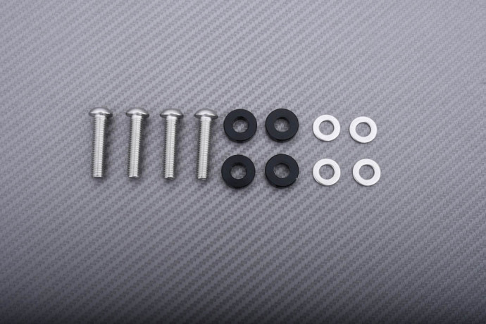 Obturadores estriberas reposapiés de pasajero de aluminio Aprilia RS 660 / RSV4 / TUONO 1000 / 1100 2009 - 2022