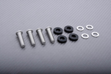 Obturadores estriberas reposapiés de pasajero de aluminio Aprilia RS 660 / RSV4 / TUONO 1000 / 1100 2009 - 2022