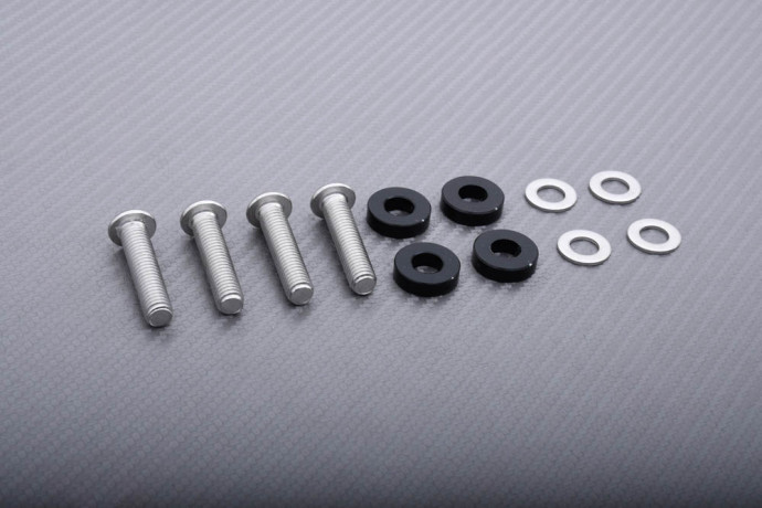 Obturateurs platines repose-pieds passager aluminium Aprilia RS 660 / RSV4 / TUONO 1000 / 1100 2009 - 2022 Obturateurs platines repose-pieds passager aluminium Aprilia RS 660 / RSV4 / TUONO 1000 / 1100 2009 - 2022