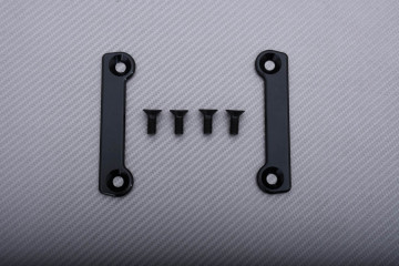 Sozius Fußrastenabdeckung Aluminium KAWASAKI ZX6R 2009 - 2022