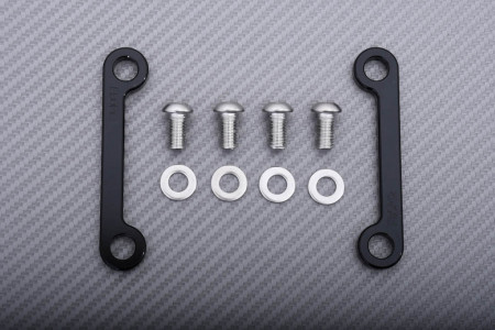 Obturadores estriberas reposapiés de pasajero de aluminio KAWASAKI ZX10R 2004 - 2005
