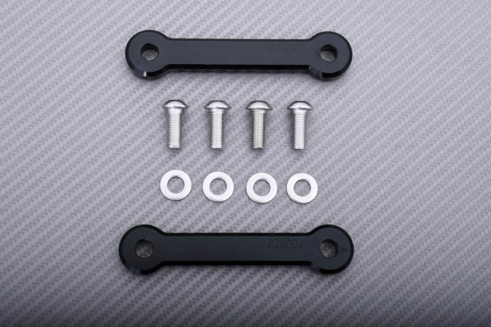 Tappi staffe poggia-piedi in alluminio BMW S1000RR / M1000RR / S1000R 2019 - 2022 Tappi staffe poggia-piedi in alluminio BMW S1000RR / M1000RR / S1000R 2019 - 2022