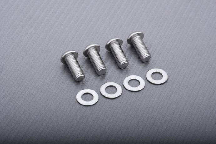 Aluminium passenger footrest Block off plates HONDA CB / CBR 125 / 250 / 300 / 650 R 2018 - 2022