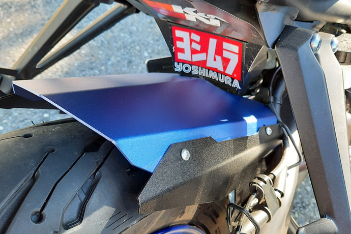 Garde Boue arrière avec Guide Chaîne Aluminium YAMAHA YZF R3 R25 / MT03 MT250 2013 - 2021 Garde Boue arrière avec Guide Chaîne Aluminium YAMAHA YZF R3 R25 / MT03 MT250 2013 - 2021
