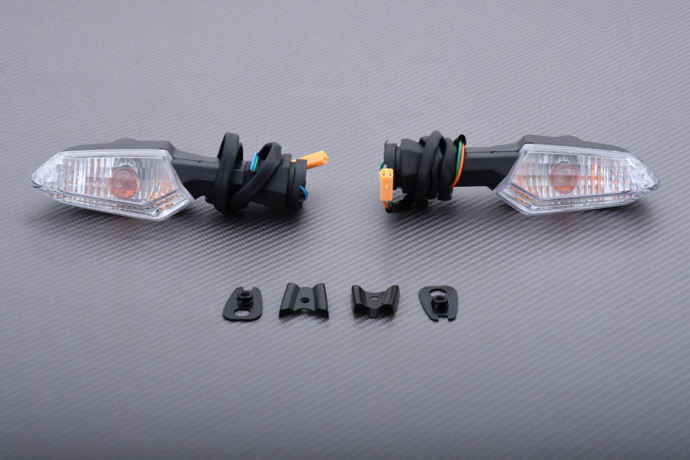 copy of Paire de clignotants avant LED Fumés Yamaha TMAX 500 2001 - 2007 copy of Paire de clignotants avant LED Fumés Yamaha TMAX 500 2001 - 2007