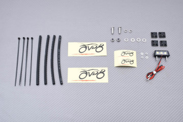 Portamatrícula específico AVDB YAMAHA MT09 / FZ09 / SP 2021 - 2023