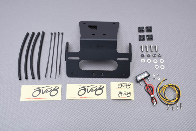 Specific License Plate Holder AVDB HONDA MSX / GROM 125 2022 - 2024 Specific License Plate Holder AVDB HONDA MSX / GROM 125 2022 - 2024