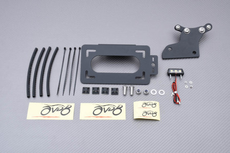 Support de plaque latéral spécifique AVDB BMW R 1200 NINE-T 2014 - 2023