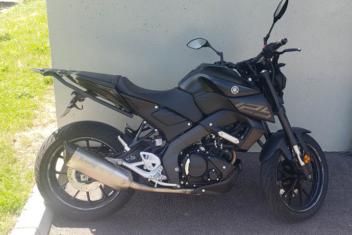 Support pour top case YAMAHA MT125 2020 - 2024 Support pour top case YAMAHA MT125 2020 - 2024