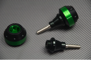 Pair of Frame Sliders / Crash Pads for KAWASAKI ZX6R 1998 - 2002